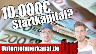 5 Geschäftsideen mit 10000€ Startkapital Was kannst du damit umsetzen [upl. by Banebrudge]