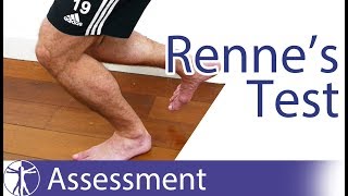 Rennes Test  Iliotibial Band Friction Syndrome ITBS [upl. by Loredana]