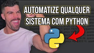 COMO Automatizar QUALQUER Sistema com Python FÁCIL [upl. by Sanchez]