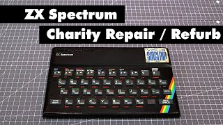 Sinclair ZX Spectrum 48k  Charity Repair and Refurb [upl. by Assenahs908]