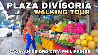 CAGAYAN DE ORO CITY MINDANAO PHILIPPINES  Plaza Divisoria Walking Tour 2025  4K [upl. by Woody]