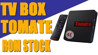 STOCK ROM ORIGINAL TV BOX TOMATE MCD 121 [upl. by Ahtiuqal828]