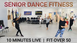 A great 10minute dance fitness routine for seniors [upl. by Inod617]