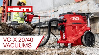 NEW Hilti Vacuums VCX 2040 [upl. by Grossman52]