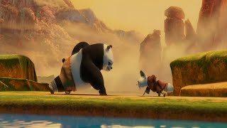 Kung Fu Panda 2008 Master Shifu teaches Po Scene 4K HD Clip [upl. by Reggie]