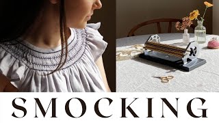 Smocking Sewing Technique  Making a smocked dress [upl. by Aicel]