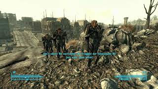 Enclave Troops try to surrender to Brotherhood Outcasts in Fallout 3 [upl. by Mighell]