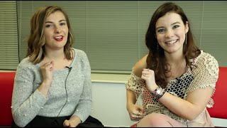 Interview with Cherami Leigh and Cassandra Morris [upl. by Nolita]