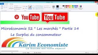 Microéconomie S2 Les marchés partie 14 quot Le surplus de consommateur quot [upl. by Fagen203]