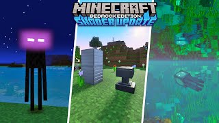 How to Use Minecraft Bedrock Shaders Android Xbox PC [upl. by Nidnarb]