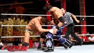 Cody Rhodes vs Fandango Raw August 26 2013 [upl. by Akilaz717]