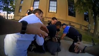 Suspect Resists Police Officer Gets Tased With Own Taser [upl. by Yelik]