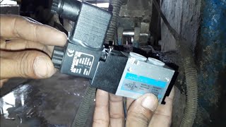 solenoidvalve work  connections and testing  Pneumaticvalveconnection [upl. by Doolittle]