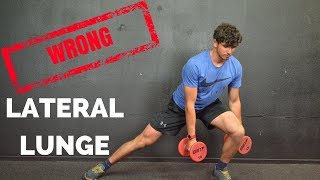 Exercise Videos Lateral Lunges  Alternating [upl. by Rehpotsirahc]