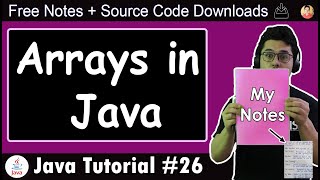 Java Tutorial Introduction to Arrays [upl. by Randi]