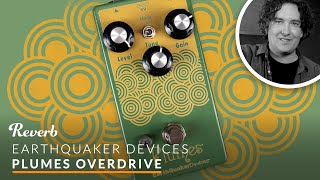 EarthQuaker Devices Plumes Overdrive  Reverb Tone Report Demo [upl. by Ibbetson]