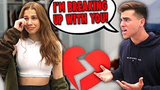 Break Up Prank On Girlfriend She Cried [upl. by Nnad]