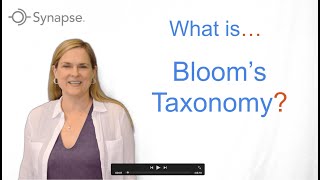 What is Blooms Taxonomy [upl. by Daisi]