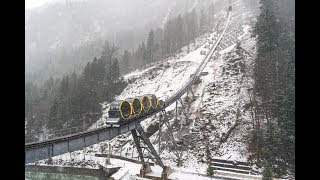 Worlds steepest funicular powered by ABB technology [upl. by Haimarej684]