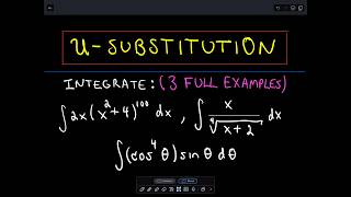 USubstitution Common Mistakes and Tips [upl. by Pryce]