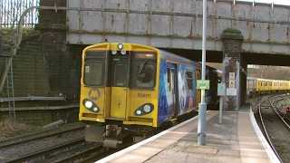 Half an Hour at 216  Birkenhead North Station 1022017  Class 507 508 terminus [upl. by Bently660]