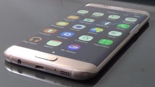 Samsung Galaxy S7 Edge Gold Full Review and Unboxing [upl. by Nayt]