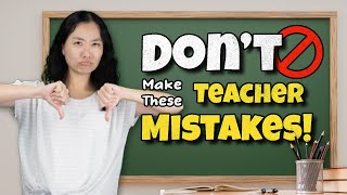 🚫 Avoid These 5 Common Teaching Mistakes Tips for ESL Teachers [upl. by Raynold]