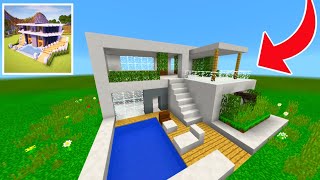 HOW TO MAKE MODERN HOUSE IN CRAFT WORLD [upl. by Ynavoj]