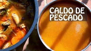 CALDO DE PESCADO PARA HACER PAELLAS Y ARROCES [upl. by Nalon]