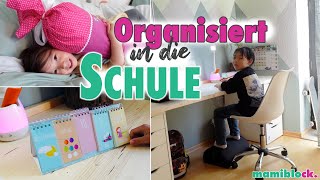 11 Ideen für einen organisierten Schulstart  Einschulung  Schultüte  Schule  mamiblock [upl. by Beaufort]