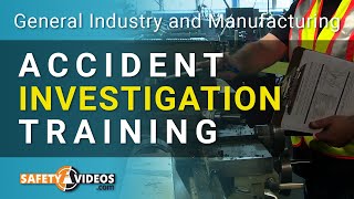 Accident Investigation Training from SafetyVideoscom [upl. by Della955]