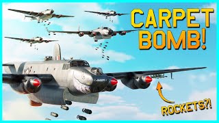 CARPET BOMBING THE ENTIRE MAP  Shackleton War Thunder [upl. by Ymij]