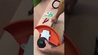 How to Refill a STIHL AutoCut C42 Linehead Spool as used on STIHL FSA 65  85 Battery Line Trimmer [upl. by Cas]