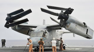 quotHelicopterTransformerquot MV22 Osprey Unfolds its Wings • Highlights [upl. by Hadik]