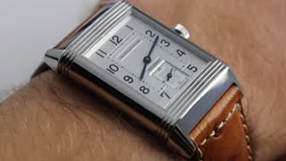 JaegerLeCoultre Reverso Duo Day Night Ref Q2708410 Watch Review [upl. by Ellebasi]