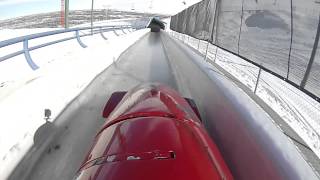 Bobsled Pilot POV Calgary [upl. by Ganny]