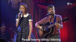 The Sound of Silence  Emma Louise amp Husky Gawenda on RocKwiz with Lyrics [upl. by Ellehsal]