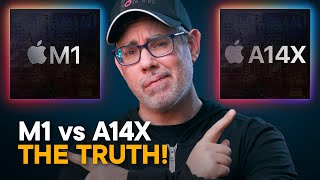 M1 vs A14X iPad Pro — The TRUTH [upl. by Anaiv]