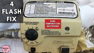 Honeywell Gas Valve 4 Flash FIX  High Temp Shutdown [upl. by Nnylsia]