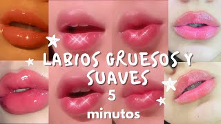 Cómo conseguir LABIOS GRUESOS Y ROJOS NATURALMENTE [upl. by Norton]