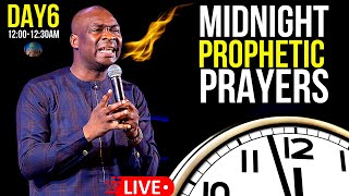 DAY 6 1200AM1230AM MIDNIGHT PROPHETIC PRAYER  APOSTLE JOSHUA SELMAN [upl. by Dihaz148]