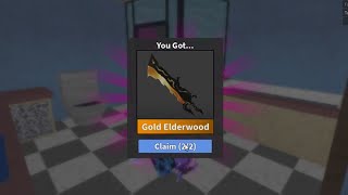 Claiming Gold Elderwood Blade [upl. by Mitzl]