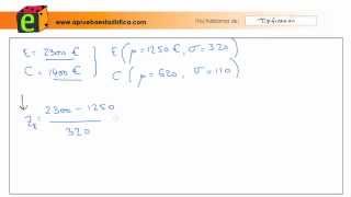 Estadistica descriptiva tipificación Valores tipificados [upl. by Saied]