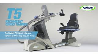 NuStep T5 Recumbent Cross Trainer [upl. by Rickie]