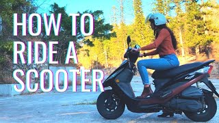 Everything You Need to Know to Ride a Scooter [upl. by Hpeosj]