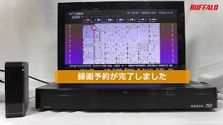 外付けHDD レコーダー向け初回設定手順例東芝REGZAブルーレイ [upl. by Eesac]