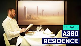 The Points Guy Reviews Etihads A380 Residence [upl. by Nohsal]