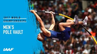 Mens Pole Vault Final  IAAF World Championships London 2017 [upl. by Sauls]