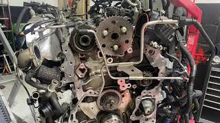 Opel Mokka 16CDTI 2016 Timing chain replacement  tensioner upgrade  gasket [upl. by Shulman259]