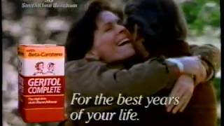 1992 Geritol Complete TV Commercial [upl. by Ecnahc589]